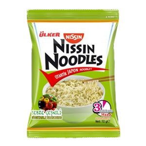 Nissin Noodles Sebze Çeşnili Noodle
