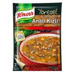 Knorr Köfteli ve Bulgurlu Analı Kızlı Çorbası