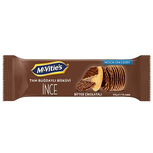 Mc Vitie's İnce Bitter Çikolatalı Bisküvi