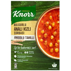 Knorr Bulgurlu Analı Kızlı Çorbası