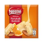 Nestle Portakallı Bademli Beyaz Çikolata