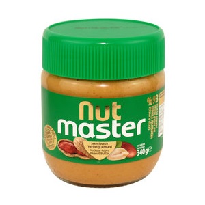 Nut Master Şeker İlavesiz Yer Fıstığı Ezmesi