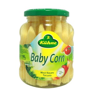 Kühne Baby Corn Mısır Koçanı Turşusu