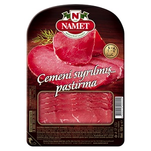 Namet Çemeni Sıyrılmış Pastırma