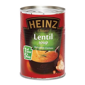 Heinz Mercimek Çorbası