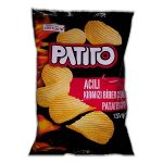 Patito Acılı Patates Cipsi İçindekiler, Kalori, Besin Öğeleri