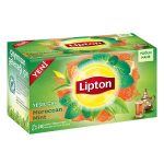 Lipton Yeşil Çay Moroccan Mint İçindekiler, Kalori, Besin Öğeleri