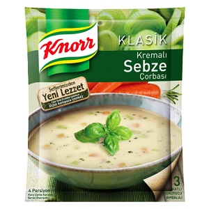 Knorr Kremalı Sebze Çorbası