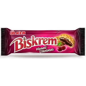 Ülker Biskrem Vişneli Çikolatalı