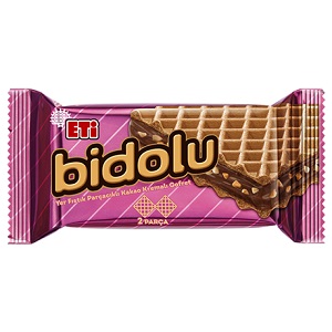 Eti Bidolu Yer Fıstıklı Kakao Kremalı Gofret