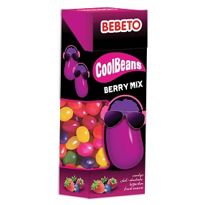 Bebeto Cool Beans Berry Mix Yumuşak Şeker