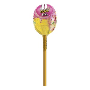 U Pops Juicy Meyve Aromalı Ve Meyve Sulu Lolipop