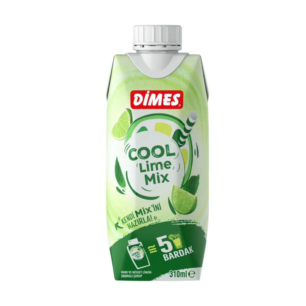 Dimes Cool Lime Mix içerik bilgisi